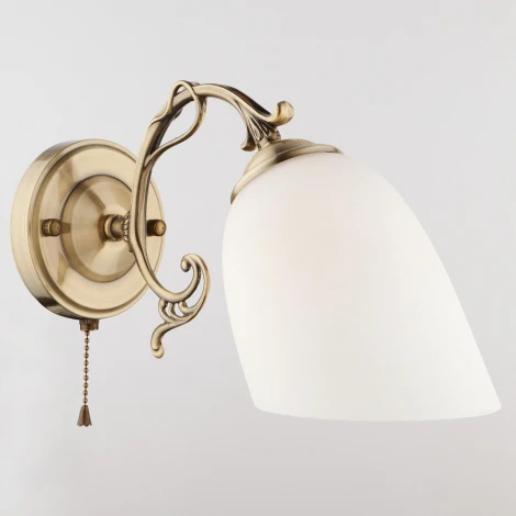 Бра Eurosvet 22010 22010/1 античная бронза (выключатель)