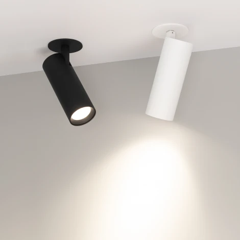 Встраиваемый спот LGD-LUMOS-R55-16W Day4000 (WH, 25 deg, 230V) (IP20 Металл) 034480 (LED, круглые)