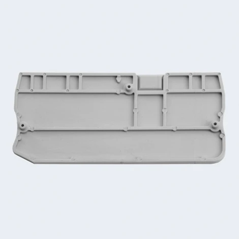 Торцевая заглушка для ЗНИ (серый) Stekker 49269