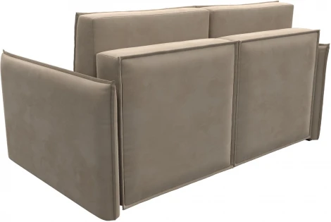Диван прямой Либерти мини (Бежевый/Велюр) Лига Диванов арт.121894