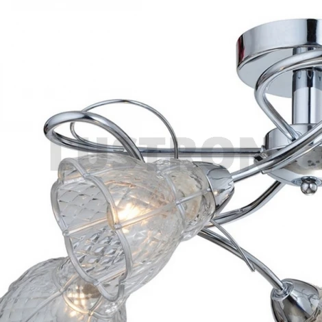 Потолочная люстра IDLamp Clairette 866/5PF-Chrome