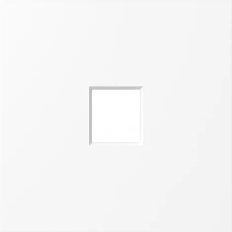 Накладка 1-я для розеток RJ45,TV,SAT, глянцевый белый Donel S08 DS85903