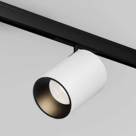 Трековый светильник магнитный 9Вт 24V Maytoni Focus Led TR187-1-9W3K-M-BW (круглые)