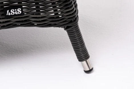 "Равенна" кофейный стол из искусственного ротанга, цвет графит 4SIS арт.УТ-00001063