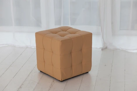 Пуф Dreambag Лотос Бежевый ЭкоКожа 13110