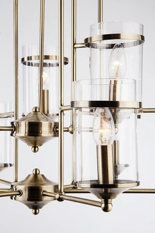 Подвесная люстра Eurosvet Consul 60040/9 античная бронза