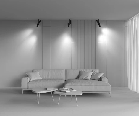 Трековый светильник магнитный 48V Maytoni Elti Duo TR005-2-2X12W3K-B (LED, круглые)