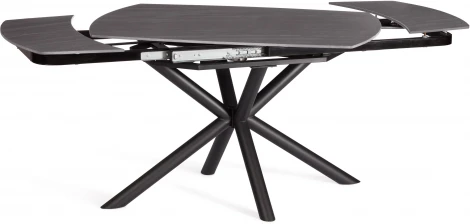 Стол обеденный Winston/Винстон Tetchair (Керамика,Металл/Серый,Черный) арт.21857