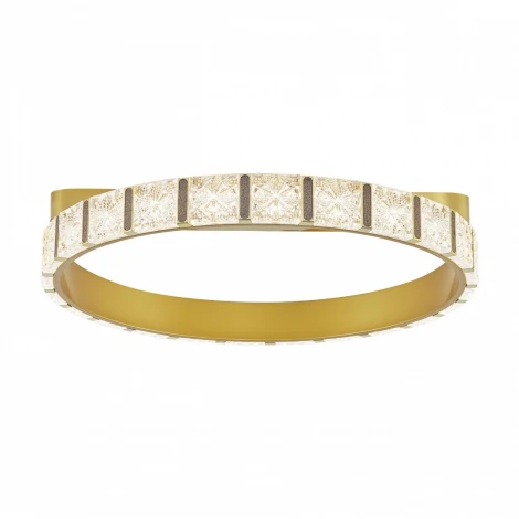 Потолочный светильник круглый Arte Milano Venezia 310183/D600 GD (регулировка яркости, LED, 220V, пульт управления, кольцо)