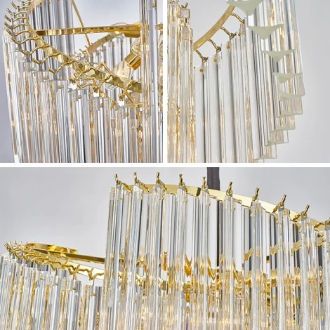 Подвесная люстра Waltz D60 ImperiumLoft Waltz01 (102208-26) (хрусталь, на цепи)