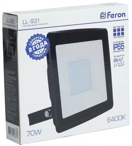 Прожектор уличный Feron LL-931 41551 (LED, 220V, IP65)