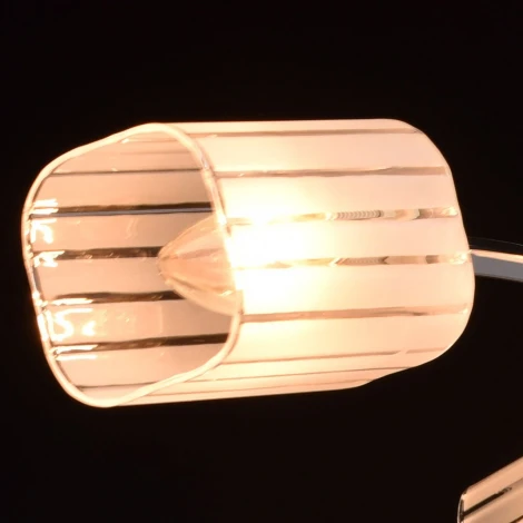 Потолочная люстра DeMarkt Олимпия 638011808 (220V, узор в полоску)