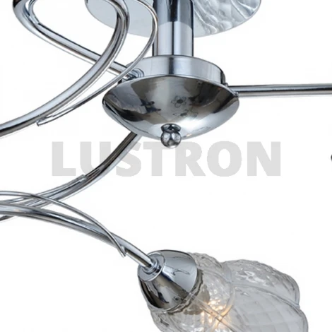 Потолочная люстра IDLamp Clairette 866/3PF-Chrome
