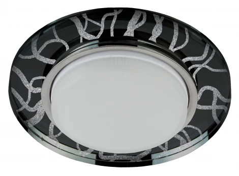 Встраиваемый точечный светильник Эра DK80 WH/BK (220V, круглые)