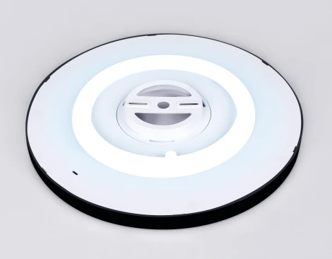 Потолочный светодиодный светильник круглый с подсветкой Ambrella Orbital Air FZ3055 (220V, круглые, IP44)