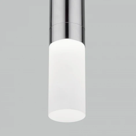 Подвесной светильник Eurosvet Axel 50210/1 LED хром (220V, на проводе, круглые)