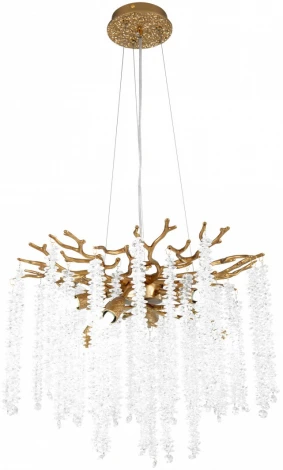 Подвесная люстра хрустальная Arte Milano Milano-1 23110.460.6.E14.A IB (220V, на тросе)