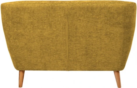 Диван Picasso двухместный горчичный, шенилл Bradexhome арт.RF 0814