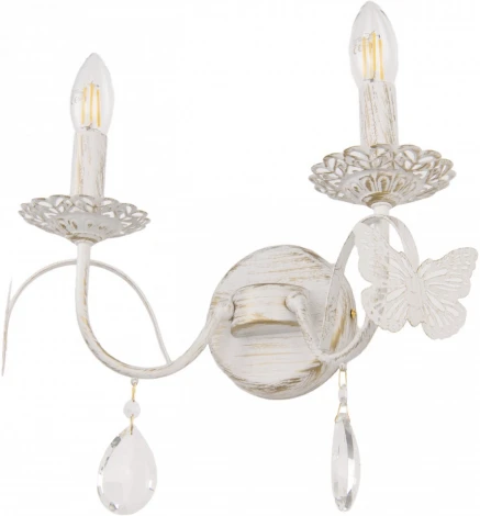 Бра Arte Milano AM346179 346179/2W WT+G (220V, подвески, подсвечник, свеча)