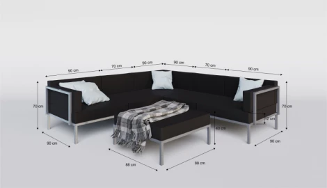 Лаунж зона Gardenini Serenita LSRN.030600.S4