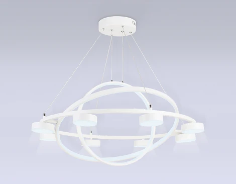 Подвесной светильник светодиодный с пультом Ambrella COMFORT FL51777 (регулировка яркости, 220V, на тросе)