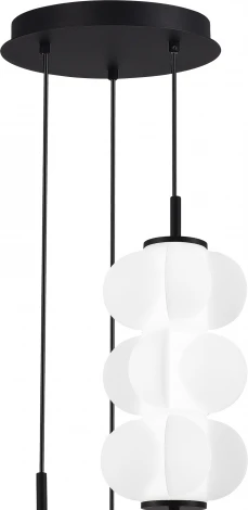 Подвесной светильник ST Luce Talisman SL6121.403.03 Черный/Белый LED 3*8W 3000K (220V, на проводе)
