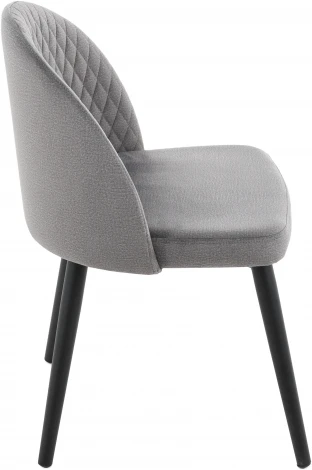Стул Аврора Белиз, Черный муар/Monolit Grey