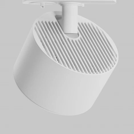 Трековый светильник однофазный, 12W 220V Maytoni Glare TR225-1-GX53-W (круглые)