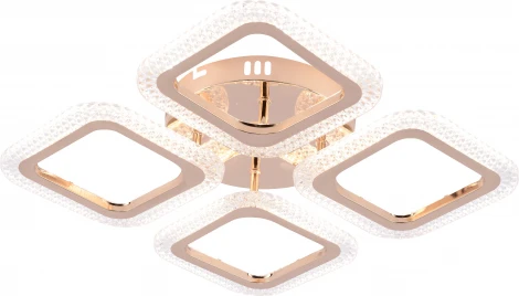 Потолочная люстра светодиодная на штанге с пультом регулировкой цветовой температуры и яркости Rivoli Dorinata 6179-702 (220V)