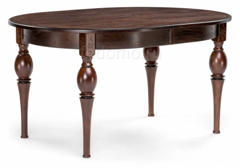 Стол Woodville Авилла орех темный / орех 483901