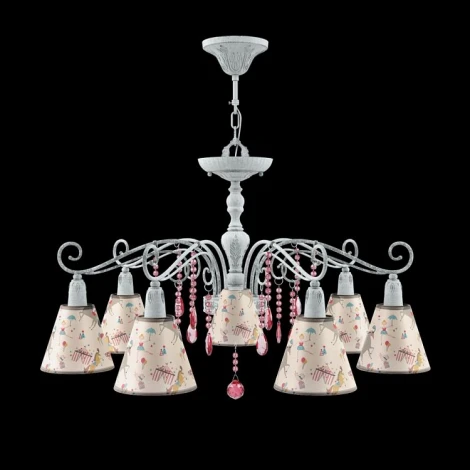 Подвесная люстра Lamp4you Provence 16 E4-07-G-LMP-O-14-CRL-E4-07-PK-DN