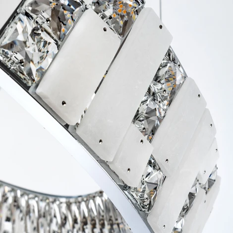 Подвесная люстра светодиодная с регулировкой цветовой температуры Modelux MODELUX ML.6988.800P CR