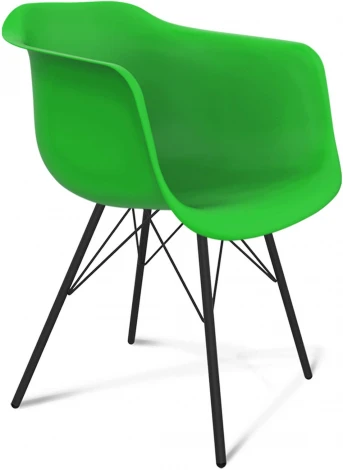 Стул Sheffilton SHT-ST31/S37 зеленый/черный муар от фабрики Sheffilton