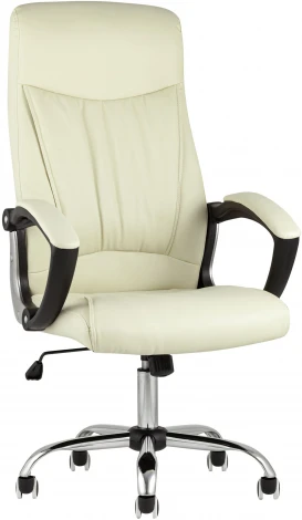 Кресло руководителя TopChairs Tower бежевое УТ000001952