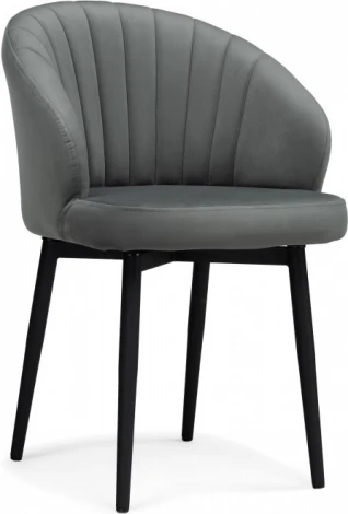 Стул на металлокаркасе Бэнбу крутящийся (Бэнбу крутящийся MR-11 / черный) Woodville арт.586772