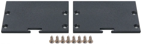 Профиль накладной для светодиодной ленты Feron 10370 "Линии света", черный CAB257