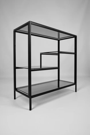 Консольный стол AllConsoles 1013-CB grey черный муар