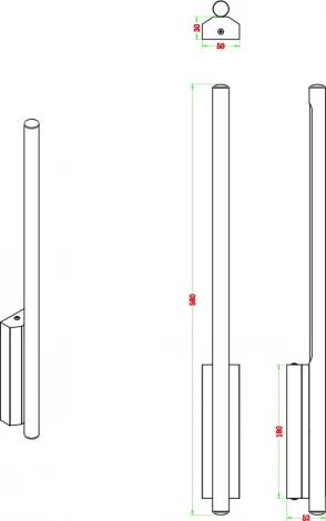 Настенный светильник Zortes Glaze ZRS.1201.08