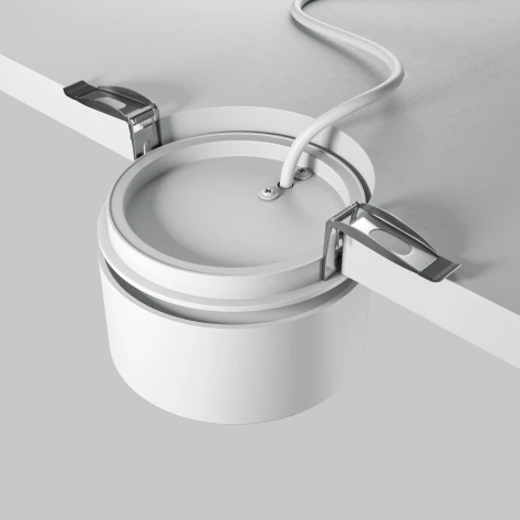 Встраиваемый светильник Maytoni Onda DL024-12W3K-W (LED, 220V, круглые)