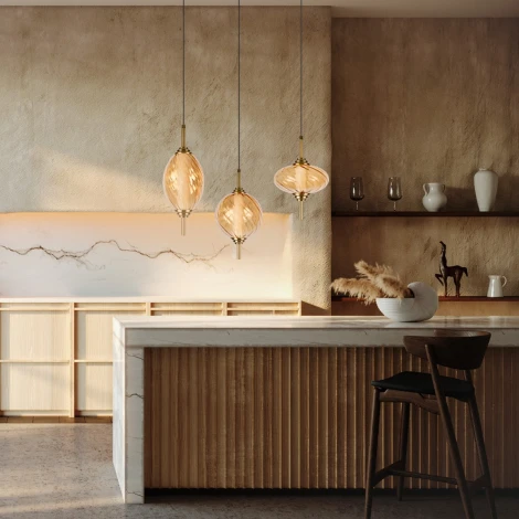 Подвесной светильник Loft It Helix 10421/C Amber (LED, 220V, на проводе)