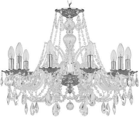 Подвесная люстра Bohemia 1605 1605/10/240 Ni