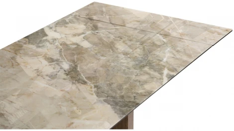 Стеклянный стол Woodville Монерон 200(260)х100х77 каталония / орех кантри 553539