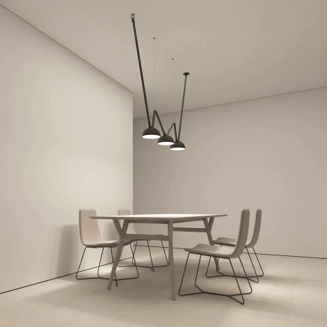 Комплект ременной трековой системы Denkirs Belty Set DK55SET01-03-DG (LED, 48V)