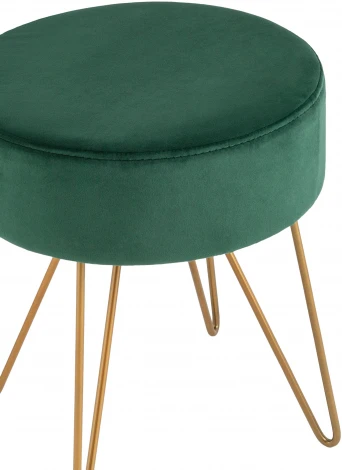 Пуф Спейси велюр зелёный УТ000035910