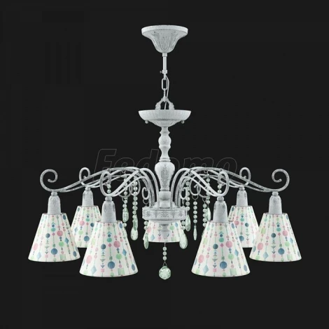 Люстра подвесная Provence 26 E4-07-G-LMP-O-17-CRL-E4-07-GR-DN