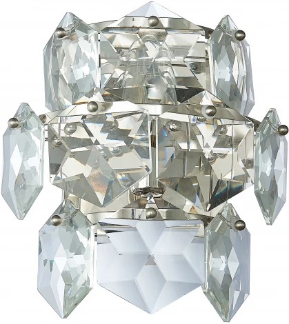 Настенный светильник каскадный Simple Story 1098 1098-1WL (220V, хрусталь)
