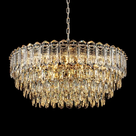 Подвесная люстра хрустальная Modelux MODELUX ML.7085.800 GD