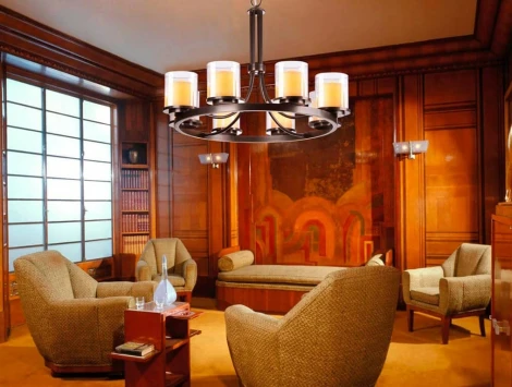 Подвесная люстра Newport 35000 35008/C (220V, на цепи)