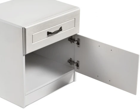 Тумба прикроватная Mobi Ливерпуль 08.146 белый / ясень ваниль НМ-1012-100 пвх 339694