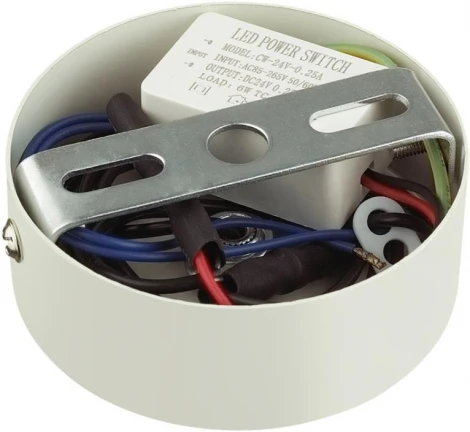 Подвесной светильник Lumion Globe 6567/6L LEDIO белый/белый, хром/металл, акрил 3000-6000K LED 6W 220V (сенсорный выключатель, на проводе)